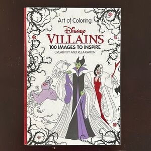 Disney Villains Adult Coloring Book